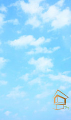 Натяжной потолок с фотопечатью Небо 064