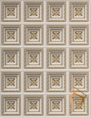 Натяжной потолок с фотопечатью орнаменты и узоры 078 - -