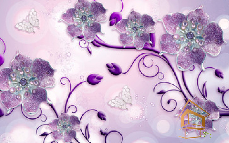 Натяжной потолок с фотопечатью Абстракция 078 - -