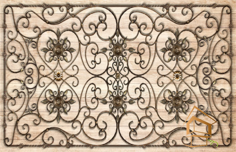 Натяжной потолок с фотопечатью орнаменты и узоры 081 - -