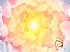 Натяжной потолок с фотопечатью Небо 069