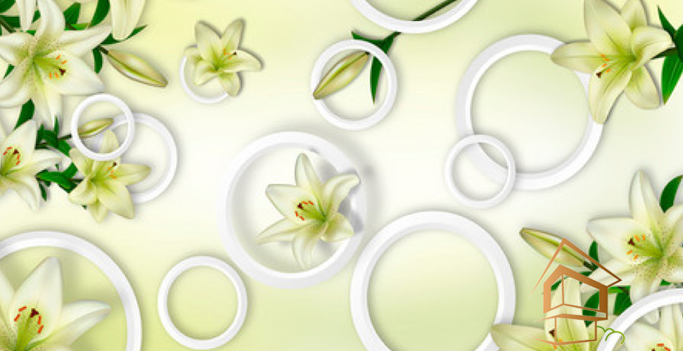 Натяжной потолок с фотопечатью Абстракция 080 -  - 