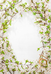 Натяжной потолок с фотопечатью Цветы 202