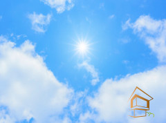 Натяжной потолок с фотопечатью Небо 071