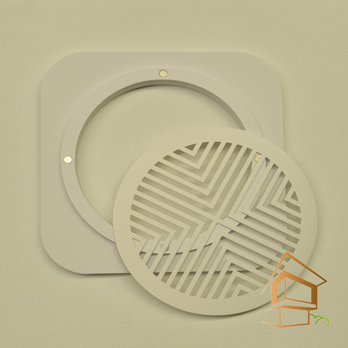 Магнитная вент решетка белая (ревизионная) 125 мм - -