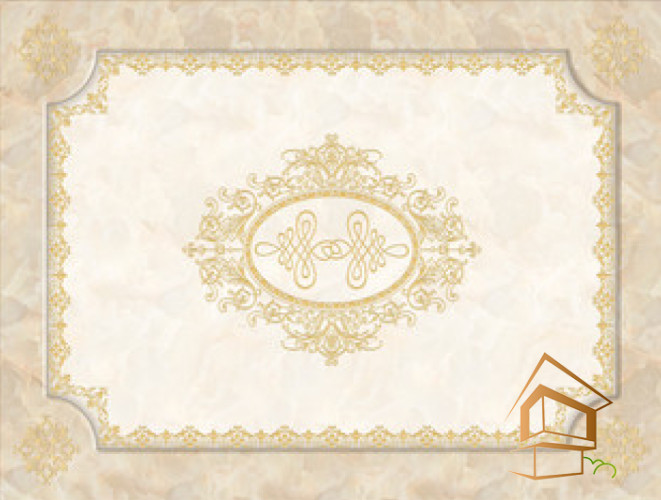 Натяжной потолок с фотопечатью орнаменты и узоры 086 - -