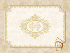 Натяжной потолок с фотопечатью орнаменты и узоры 086