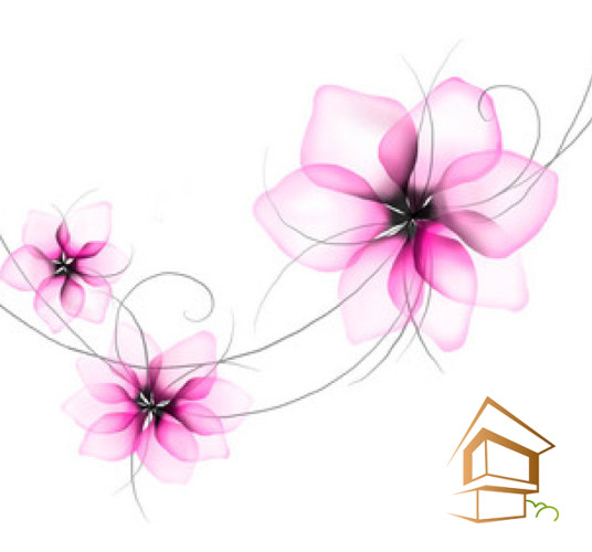 Натяжной потолок с фотопечатью Цветы 314 -  -