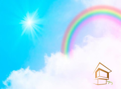 Натяжной потолок с фотопечатью Небо 073