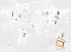 Натяжной потолок с фотопечатью Детский ART 049