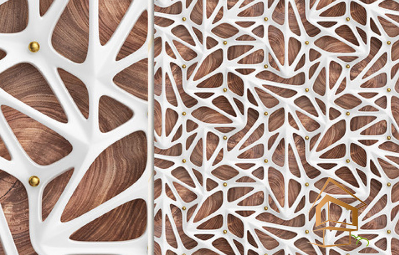 Натяжной потолок с фотопечатью Текстуры-3D 015 - -