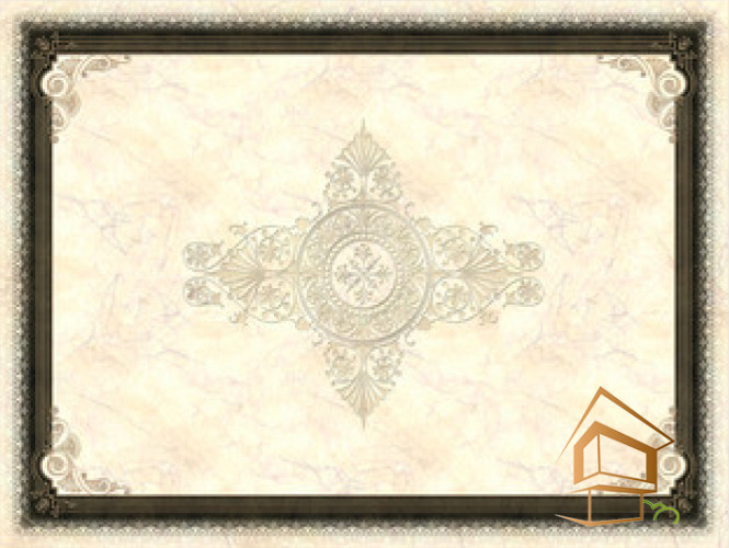 Натяжной потолок с фотопечатью орнаменты и узоры 087 - -