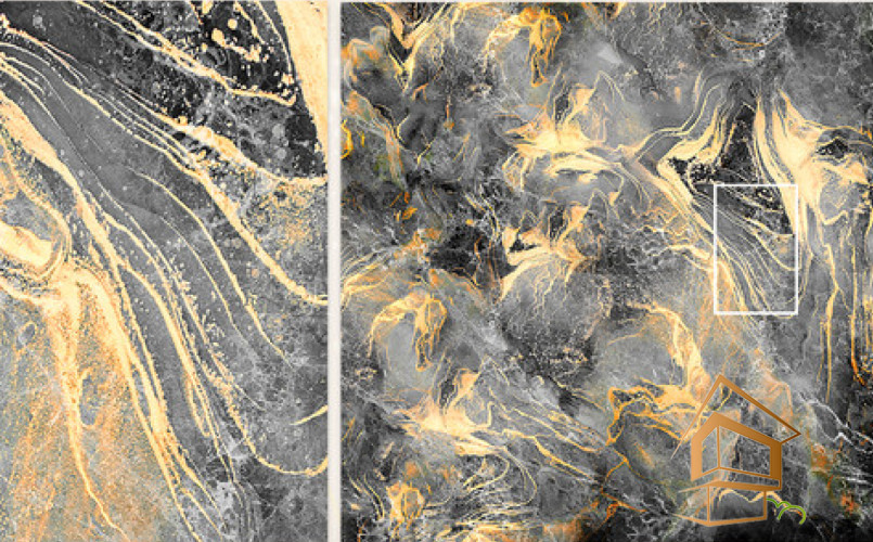 Натяжной потолок с фотопечатью Текстуры-камень 011 - -