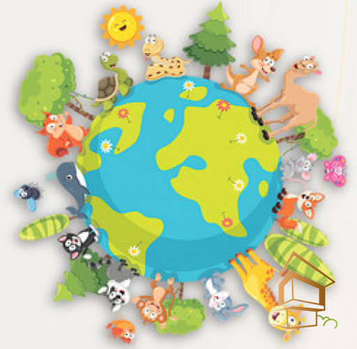 Натяжной потолок с фотопечатью Детский ART 050 - -