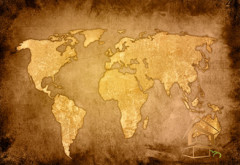 Натяжной потолок с фотопечатью Карты 033