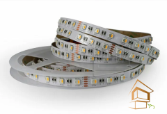 Светодиодная Led лента 14.4 W, RGBW+3000K 12V, катушка 5 метров