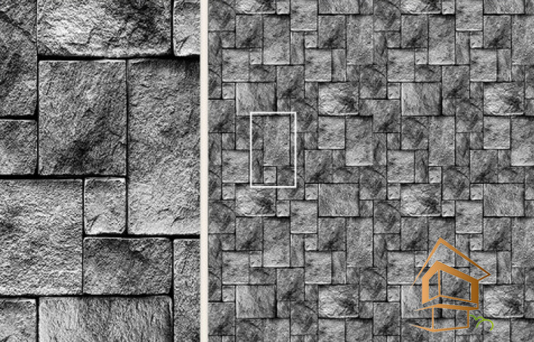 Натяжной потолок с фотопечатью Текстуры-камень 013 - -