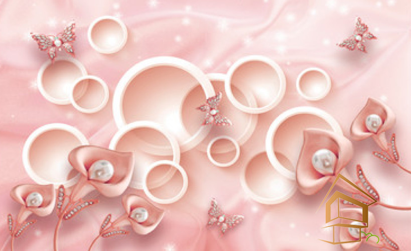 Натяжной потолок с фотопечатью Абстракция 087 - -