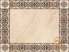 Натяжной потолок с фотопечатью орнаменты и узоры 090