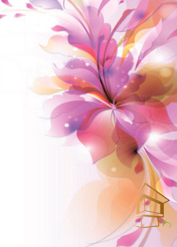 Натяжной потолок с фотопечатью Цветы 318 -  -