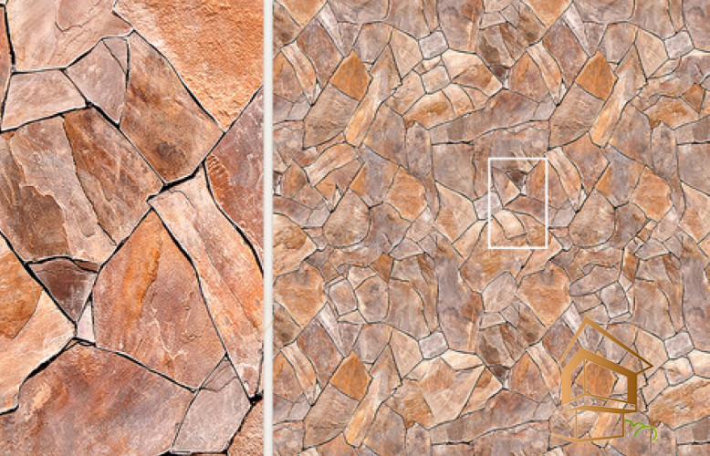 Натяжной потолок с фотопечатью Текстуры-камень 014 - -