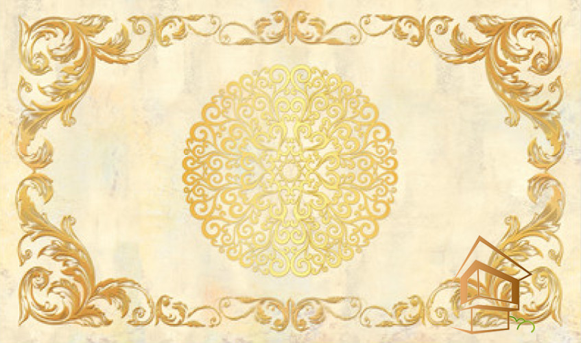 Натяжной потолок с фотопечатью орнаменты и узоры 091 - -