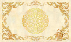 Натяжной потолок с фотопечатью орнаменты и узоры 091