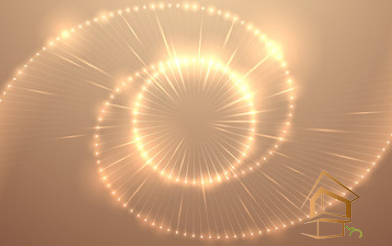 Натяжной потолок с фотопечатью Абстракция 089 - -