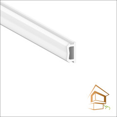 Вставка 8 мм PVC 8, белый