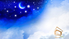 Натяжной потолок с фотопечатью Небо 079