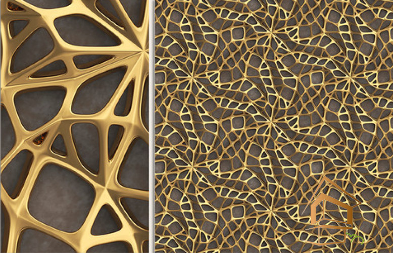 Натяжной потолок с фотопечатью Текстуры-3D 021 - -