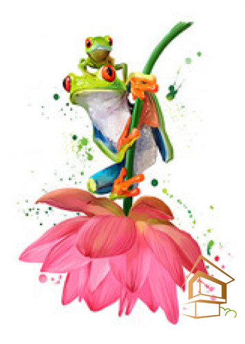 Натяжной потолок с фотопечатью Животный мир 014 - -