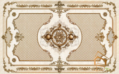 Натяжной потолок с фотопечатью орнаменты и узоры 004