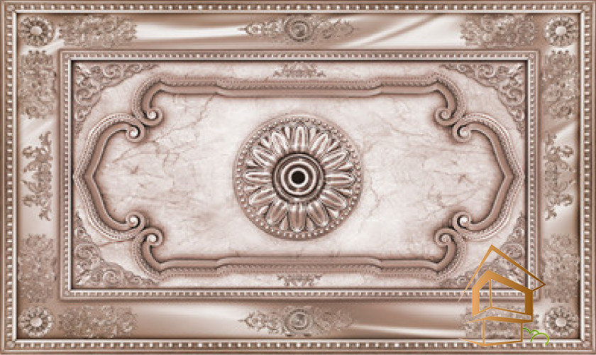 Натяжной потолок с фотопечатью орнаменты и узоры 094 - -