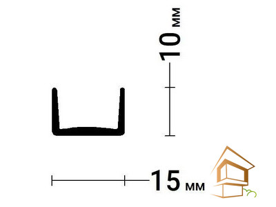 Вставка PVC 15 FLY 15 мм