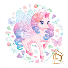 Натяжной потолок с фотопечатью Детский ART 058