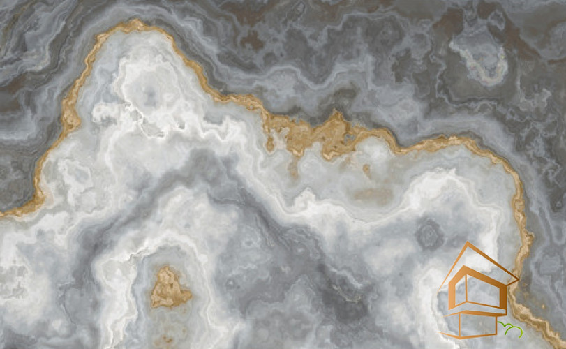 Натяжной потолок с фотопечатью Текстуры-камень 017 - -