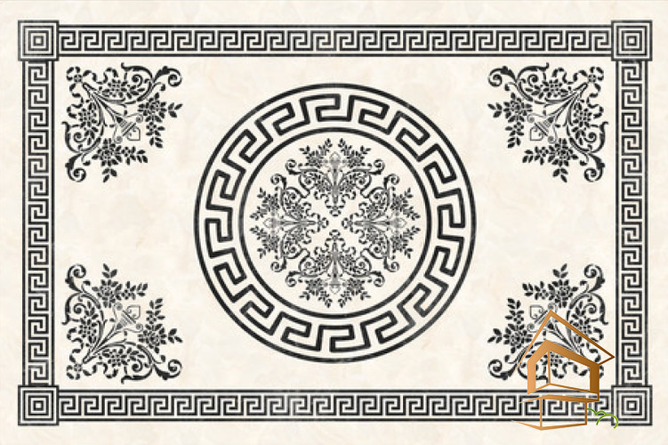 Натяжной потолок с фотопечатью орнаменты и узоры 097 - -