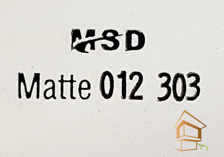 Натяжной потолок MSD декоративный 012 мат 303 (320) -  - 