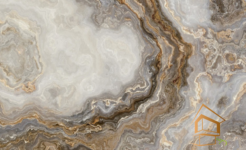 Натяжной потолок с фотопечатью Текстуры-камень 018 - -