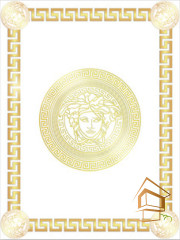 Натяжной потолок с фотопечатью орнаменты и узоры 098