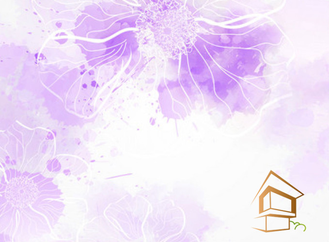 Натяжной потолок с фотопечатью Цветы 326 -  -