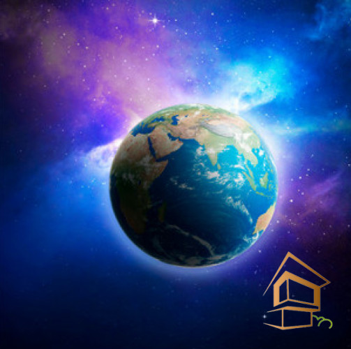 Натяжной потолок с фотопечатью Космос 121 - -