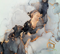 Натяжной потолок с фотопечатью Абстракция 096