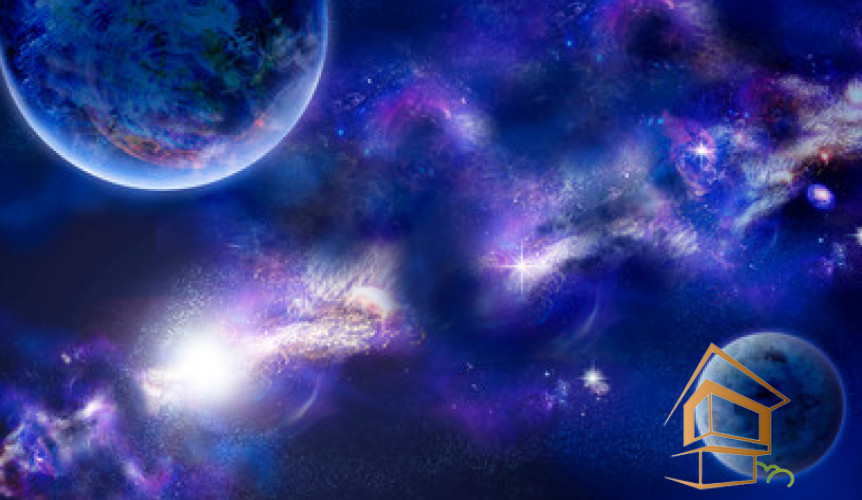 Натяжной потолок с фотопечатью Космос 022 - 22 - 22