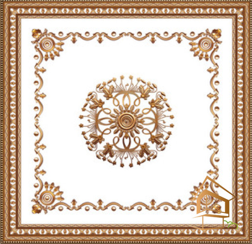 Натяжной потолок с фотопечатью орнаменты и узоры 010 -  - 