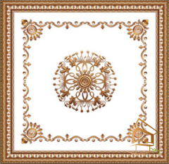 Натяжной потолок с фотопечатью орнаменты и узоры 010