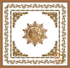 Натяжной потолок с фотопечатью орнаменты и узоры 011