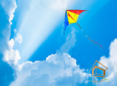 Натяжной потолок с фотопечатью Детский ART 064