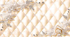 Натяжной потолок с фотопечатью Абстракция 099